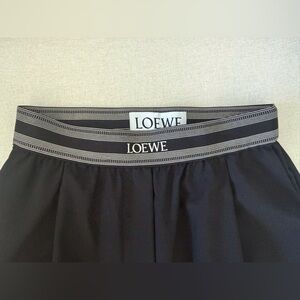 Loewe black pants with logo size XS